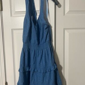 Blue Spring/Summer Dress Mini